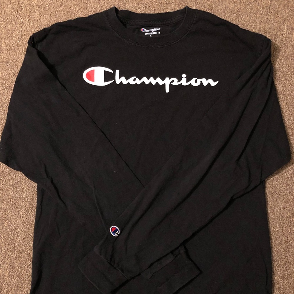 Champion long sleeve tee shirt
